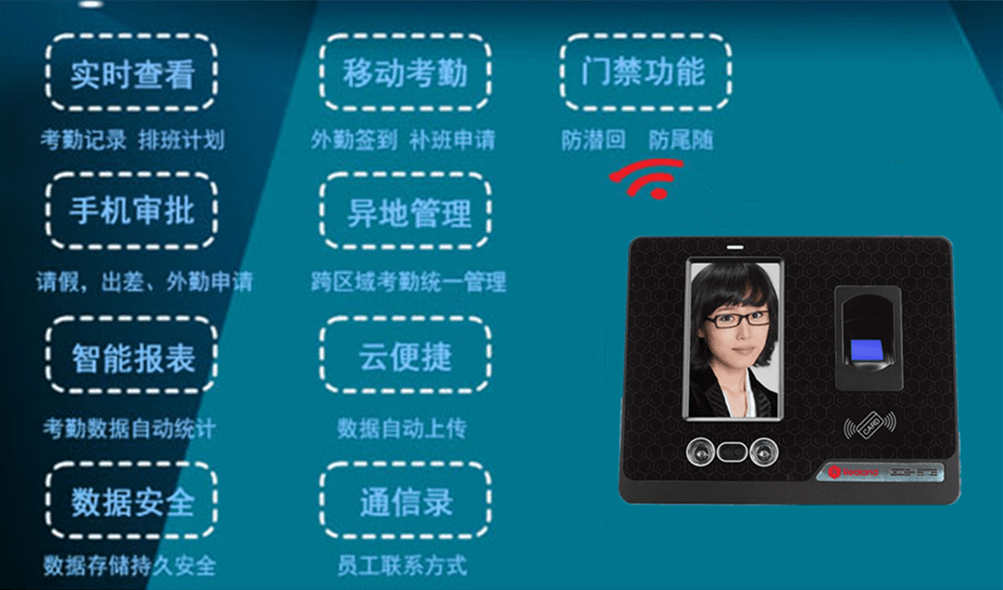 考勤機哪個好？—廣州真地G505FBS